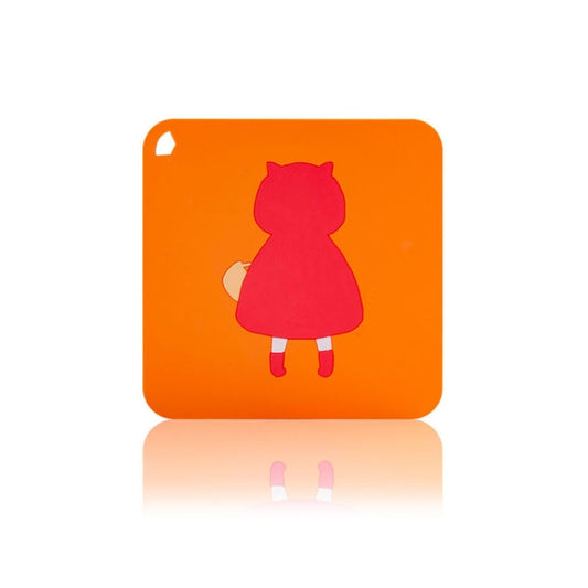 Anti-scald and Heat-resistant Placemats Home Waterproof and Oil-proof Table Mats Silicone Coasters, Size:Large, Style:Little Red Riding Hood - Insulation by PMC Jewellery | Online Shopping South Africa | PMC Jewellery | Buy Now Pay Later Mobicred