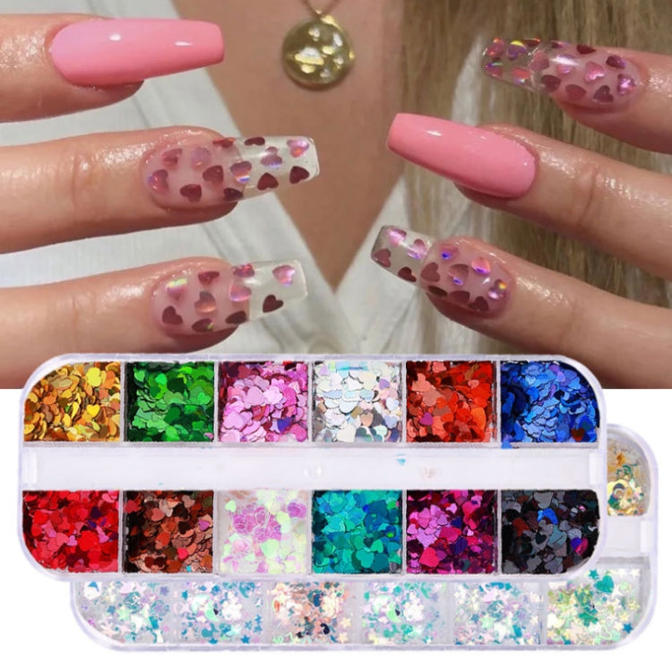 2 PCS Nail Art Butterfly Laser Symphony Sequins, Specification:23 - Nail Stickers by PMC Jewellery | Online Shopping South Africa | PMC Jewellery | Buy Now Pay Later Mobicred