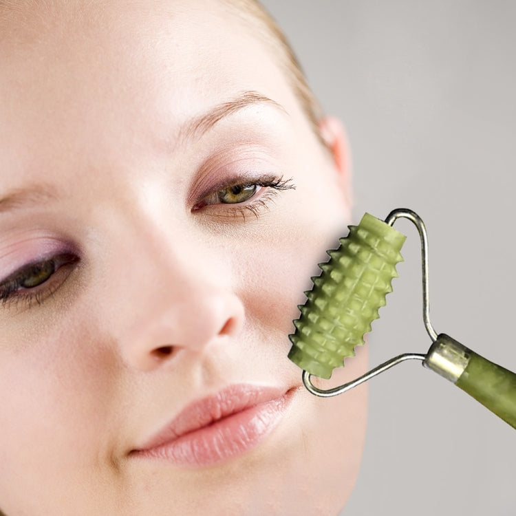 Portable Massage Roller Jade Facial Massager Roller Face - free shipping - PMC TechLife - Order now!