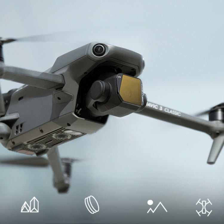 for DJI Mavic 3 Classic PGYTECH Multi-layer Coated Filter, Specification:UV - Lens Filter by PGYTECH | Online Shopping South Africa | PMC TechLife | Buy Now Pay Later Mobicred