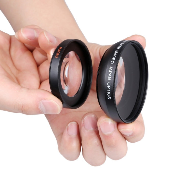 52mm 2 In 1 0.45x Wide-Angle + Macro Camera Lens - Auxiliary Lens by PMC TechLife | Online Shopping South Africa | PMC TechLife | Buy Now Pay Later Mobicred