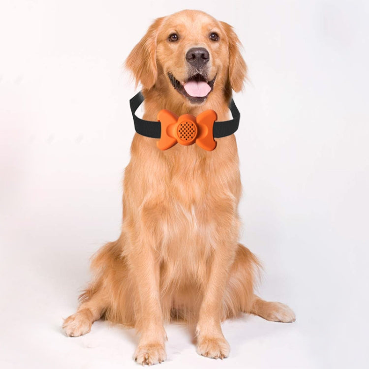 Automatic Voice Control Bark Arrester Collar Pet Supplies Trainer(Orange) - Training Aids by PMC Jewellery | Online Shopping South Africa | PMC Jewellery | Buy Now Pay Later Mobicred