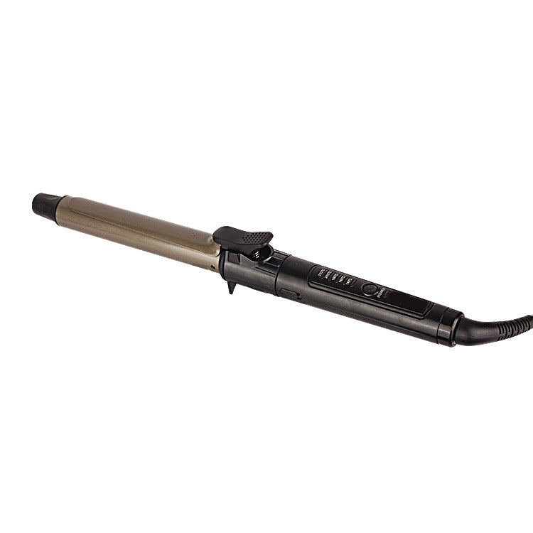 Nano Titanium Hair Curler with LED Digital Temperature Display, Size: 28mm, US Plug - free shipping - PMC TechLife - Order now!