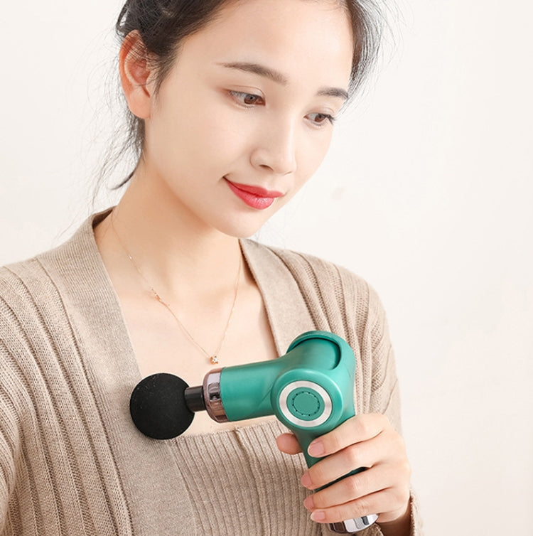 Fascia Gun Pocket Electric Shock Gun  Muscle Massage Gun, Specification: Folding  (Red) - free shipping - PMC TechLife - Order now!