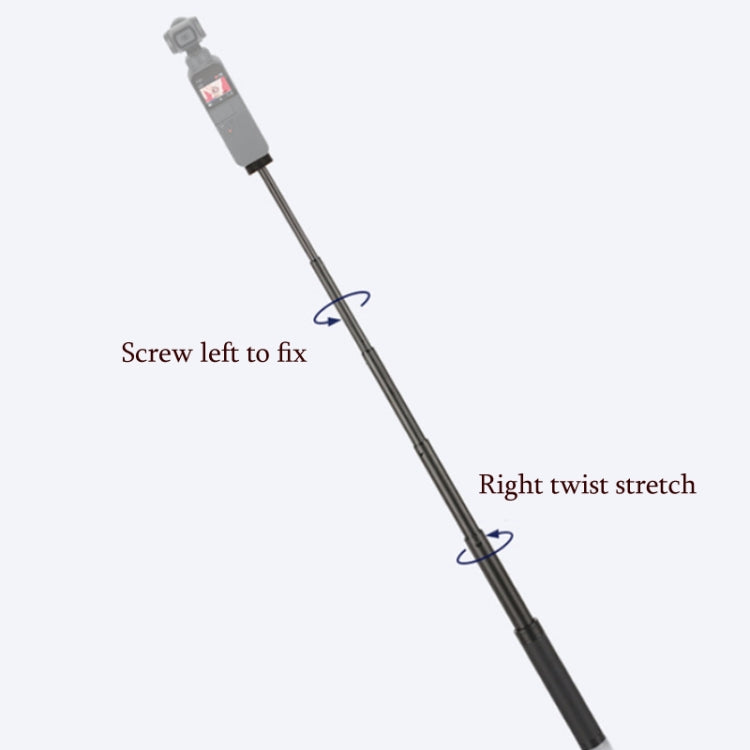YC667C Extension Rod Stabilizer Dedicated Selfie Extension Rod for Feiyu G5 / SPG / WG2 Gimbal, DJI Osmo Pocket / Pocket 2 - Extendable Pole by PMC Jewellery | Online Shopping South Africa | PMC Jewellery | Buy Now Pay Later Mobicred