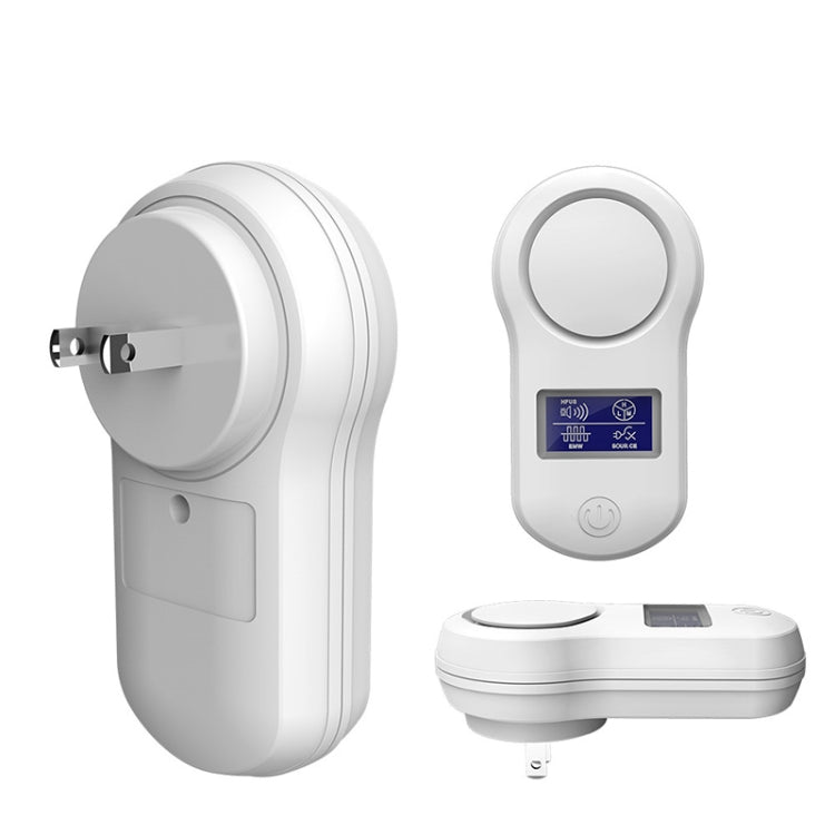 BG-305 Display Ultrasonic Insect Repellent, Product specifications: AU Plug(White) - Repellents by PMC TechLife | Online Shopping South Africa | PMC TechLife | Buy Now Pay Later Mobicred