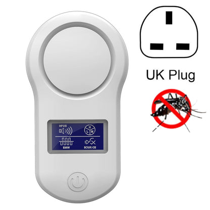 BG-305 Display Ultrasonic Insect Repellent, Product specifications: UK Plug(White) - Repellents by PMC Jewellery | Online Shopping South Africa | PMC Jewellery | Buy Now Pay Later Mobicred