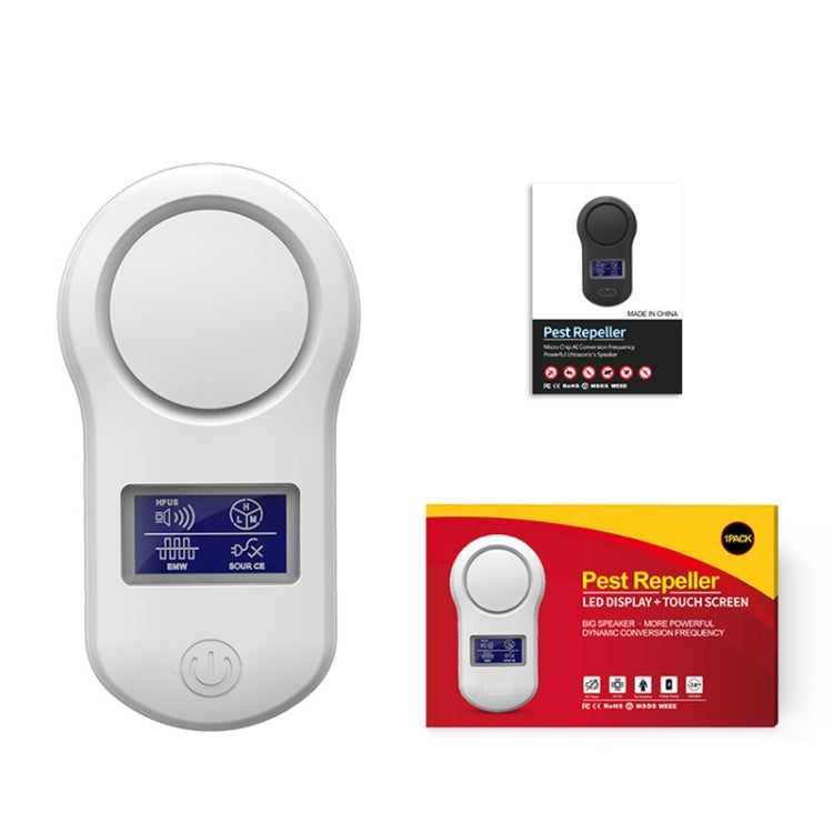 BG-305 Display Ultrasonic Insect Repellent, Product specifications: UK Plug(White) - Repellents by PMC TechLife | Online Shopping South Africa | PMC TechLife | Buy Now Pay Later Mobicred