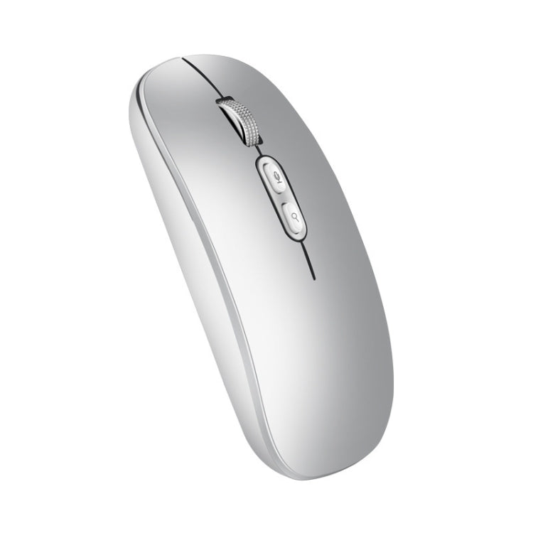 M103 1600DPI 5 Keys 2.4G Wireless Mouse Charging Ai Intelligent Voice Office Mouse, Support 28 Languages(Gray) - Wireless Mice by PMC Jewellery | Online Shopping South Africa | PMC Jewellery | Buy Now Pay Later Mobicred