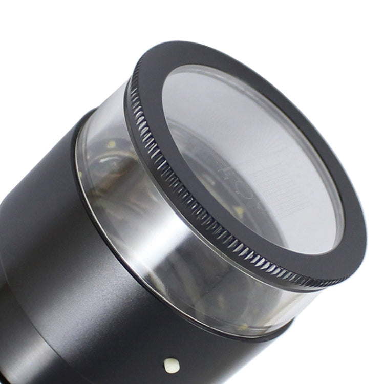 8 LED Lights 3 Groups Of Optical Glass HD With Scale 10 Times Magnifying Glass, Specification: Complex Scale Board - Hand Held Style by PMC Jewellery | Online Shopping South Africa | PMC Jewellery | Buy Now Pay Later Mobicred