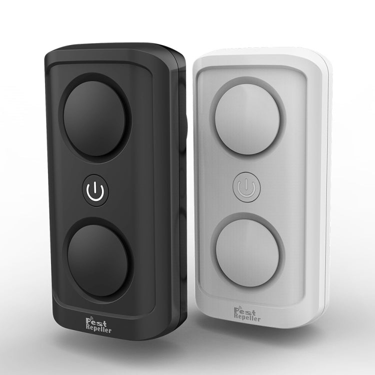 BG302 Dual-Speaker Intelligent Frequency Conversion Mosquito Repellent Ultrasonic Insect Repellent, Product specifications:  EU Plug 220V(Black) - Repellents by PMC TechLife | Online Shopping South Africa | PMC TechLife | Buy Now Pay Later Mobicred