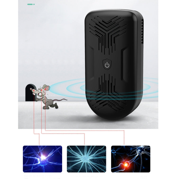 BG309 Ultrasonic Mouse Repeller Mosquito Repeller Electronic Insect Repeller, Product specifications:  US Plug 110V(Black) - Repellents by PMC TechLife | Online Shopping South Africa | PMC TechLife | Buy Now Pay Later Mobicred