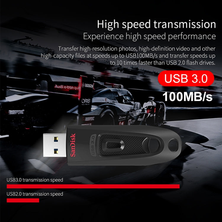 SanDisk CZ48 USB 3.0 High Speed Business Encrypted U Disk, Capacity: 256GB - USB Flash Drives by SanDisk | Online Shopping South Africa | PMC Jewellery | Buy Now Pay Later Mobicred