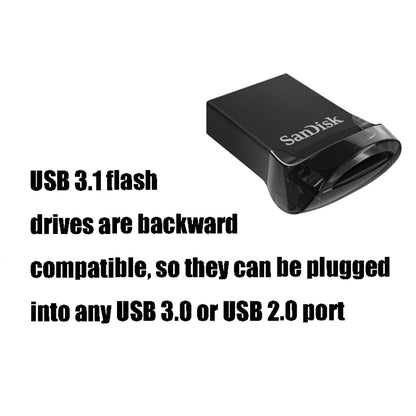 SanDisk CZ430 USB 3.1 Mini Computer Car U Disk, Capacity: 16GB - USB Flash Drives by SanDisk | Online Shopping South Africa | PMC Jewellery | Buy Now Pay Later Mobicred