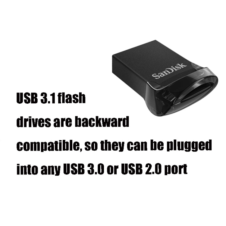 SanDisk CZ430 USB 3.1 Mini Computer Car U Disk, Capacity: 32GB - USB Flash Drives by SanDisk | Online Shopping South Africa | PMC Jewellery | Buy Now Pay Later Mobicred