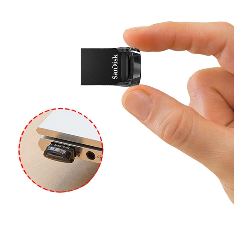 SanDisk CZ430 USB 3.1 Mini Computer Car U Disk, Capacity: 128GB - USB Flash Drives by SanDisk | Online Shopping South Africa | PMC Jewellery | Buy Now Pay Later Mobicred