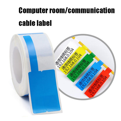 Printing Paper Cable Label For NIIMBOT B50 Labeling Machine(03F-White) - Printer Accessories by NIIMBOT | Online Shopping South Africa | PMC Jewellery | Buy Now Pay Later Mobicred