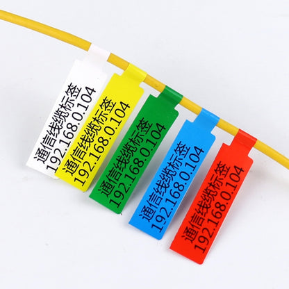 Printing Paper Cable Label For NIIMBOT B50 Labeling Machine(03T-Yellow) - Printer Accessories by NIIMBOT | Online Shopping South Africa | PMC Jewellery | Buy Now Pay Later Mobicred