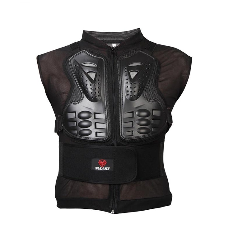 SULAITE GT-032 Motorcycle Racing Sleeveless Riding Protective Clothing, Specification: L(Black) - Protective Gear by SULAITE | Online Shopping South Africa | PMC Jewellery | Buy Now Pay Later Mobicred