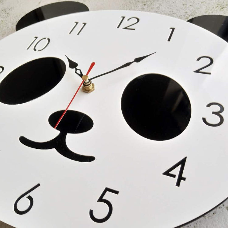 Cartoon Wall Clock Acrylic Clock Panda Simple Home Wall Clock - Wall Clock by PMc TechLife | Online Shopping South Africa | PMc TechLife | Buy Now Pay Later Mobicred