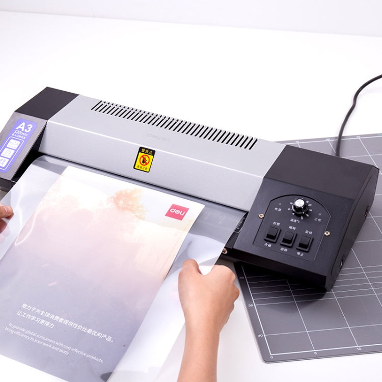 Deli 3890 Photo Laminating Machine Heat Sealing And Cold Laminating Dual-Use Laminating Machine, CN Plug - Others by Deli | Online Shopping South Africa | PMC Jewellery