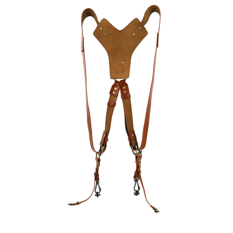 Leather Camera Strap Outdoor Photography Equipment Accessories Universal Single-Shot Camera Double Shoulder Strap - Camera Strap by PMC TechLife | Online Shopping South Africa | PMC TechLife | Buy Now Pay Later Mobicred
