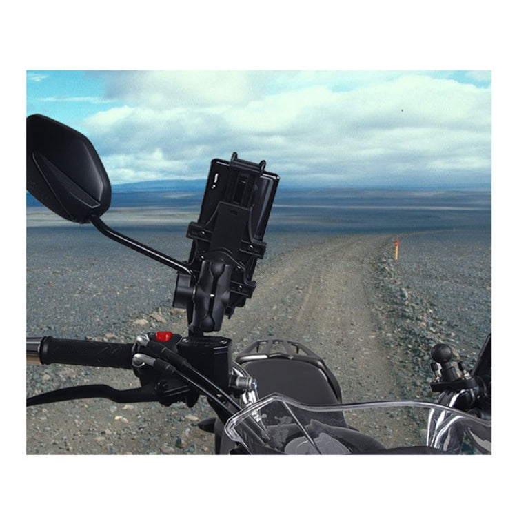 Motorcycle Multi-Function Mobile Phone Holder Adjustable Universal Locomotive Riding Anti-Shake Fixed Equipment(All-rounder Y) - Holder by PMC Jewellery | Online Shopping South Africa | PMC Jewellery | Buy Now Pay Later Mobicred