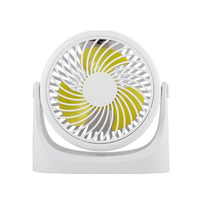 JD-Q1 Office Student Dormitory Mini Silent USB Fan(White) - Electric Fans by PMC Jewellery | Online Shopping South Africa | PMC Jewellery | Buy Now Pay Later Mobicred