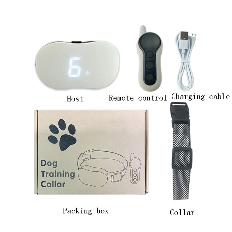 Remote Control Dog Training Device Bark Stopper Rechargeable Collar Waterproof Electric Shock Vibration Trainer, Specification: One for One - Training Aids by PMC Jewellery | Online Shopping South Africa | PMC Jewellery | Buy Now Pay Later Mobicred