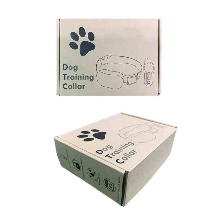 Remote Control Dog Training Device Bark Stopper Rechargeable Collar Waterproof Electric Shock Vibration Trainer, Specification: One for One - Training Aids by PMC Jewellery | Online Shopping South Africa | PMC Jewellery | Buy Now Pay Later Mobicred