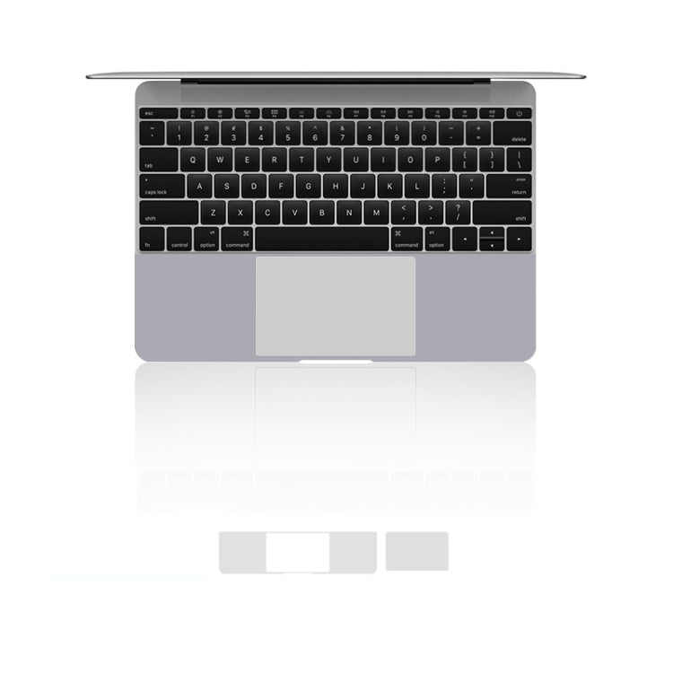 JRC 2 in 1 Laptop Palm Rest Sticker + Touchpad Film Set For MacBook Air 13.3 inch A1932 (2018)(Silver) - Protector Sticker by JRC | Online Shopping South Africa | PMC Jewellery | Buy Now Pay Later Mobicred