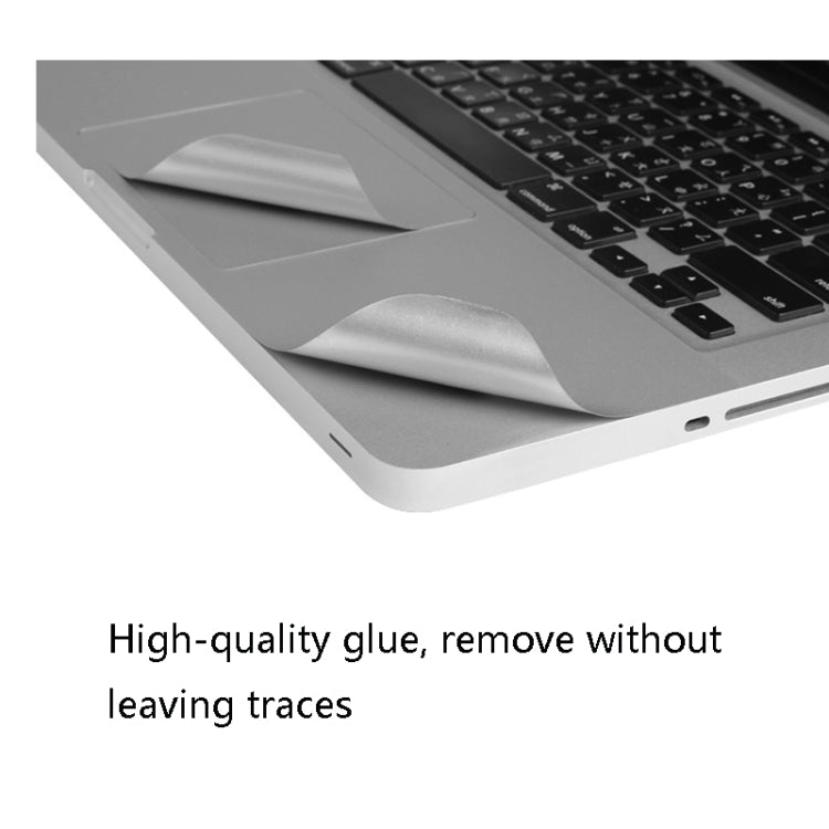 JRC 2 in 1 Laptop Palm Rest Sticker + Touchpad Film Set For MacBook Pro 13.3 inch A2289 & A2251 (2020)(Silver) - Protector Sticker by JRC | Online Shopping South Africa | PMC Jewellery | Buy Now Pay Later Mobicred