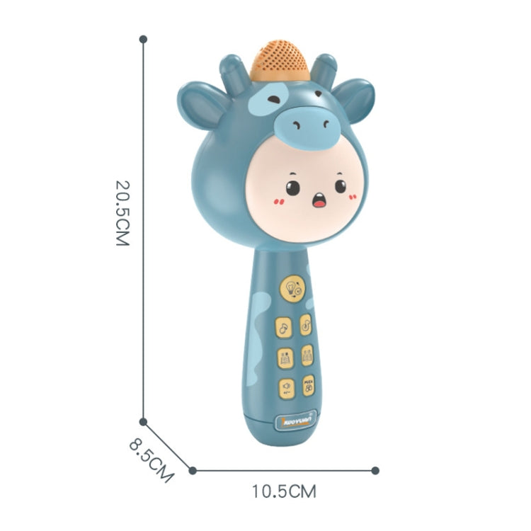 Children Wireless Singing Microphone Early Education Toys, Colour: Upgraded Blue - Microphone by PMC Jewellery | Online Shopping South Africa | PMC Jewellery | Buy Now Pay Later Mobicred