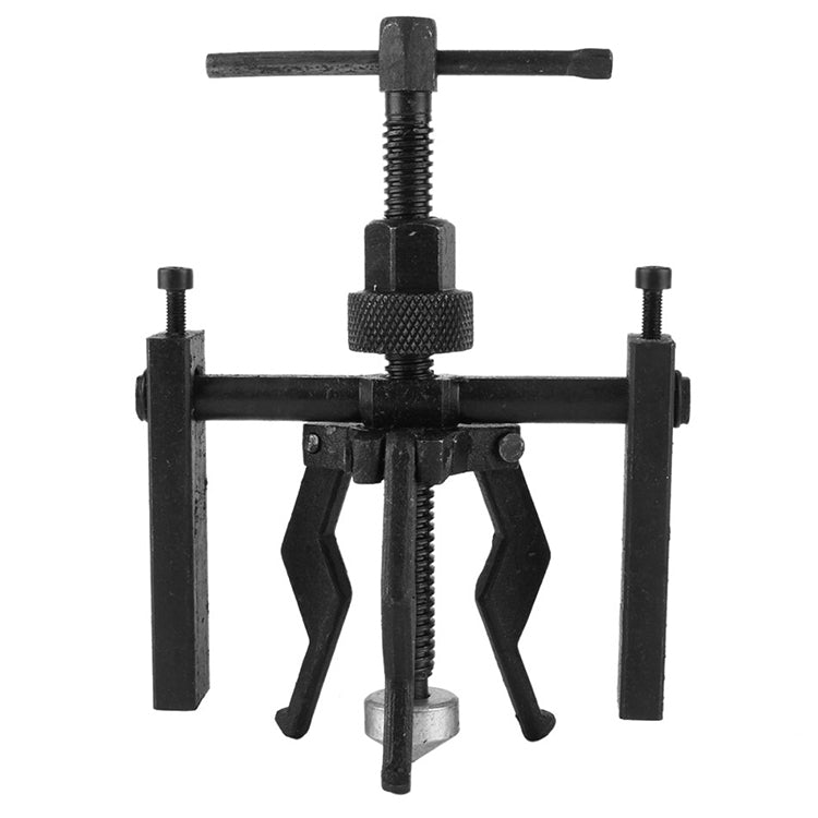 3-Jaw Inner Bearing Puller Gear Extractor Heavy Duty Automotive Machine Tool Kit(Black) - Hand Tool Sets by PMC TechLife | Online Shopping South Africa | PMC TechLife | Buy Now Pay Later Mobicred