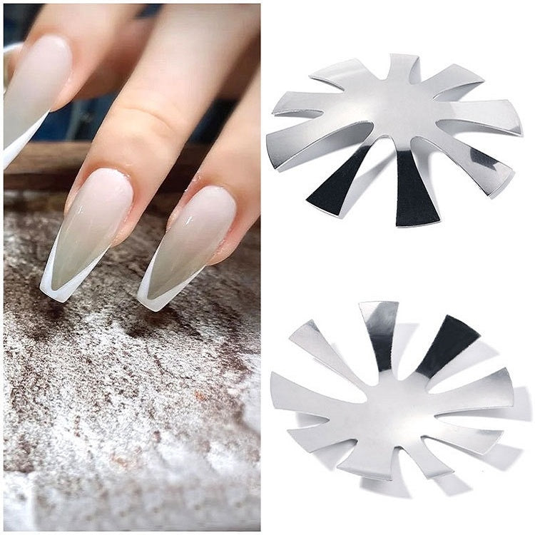 Nail Art Tool Crystal Nail Making Plastic Steel Plate Model, Specification: Gold - Nail Art Equipment by PMC Jewellery | Online Shopping South Africa | PMC Jewellery | Buy Now Pay Later Mobicred