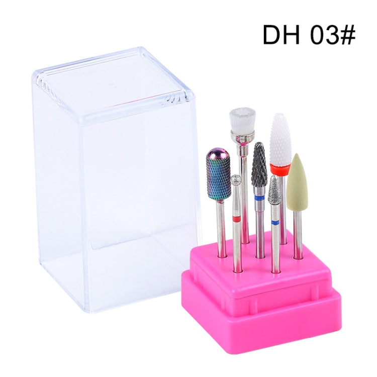 Ceramic Tungsten Steel Alloy Nail Strip Tool Set Grinding Machine Grinding Brush Polishing Tool, Color Classification: DH03 - Grinding Tools & Accessories by PMC Jewellery | Online Shopping South Africa | PMC Jewellery | Buy Now Pay Later Mobicred