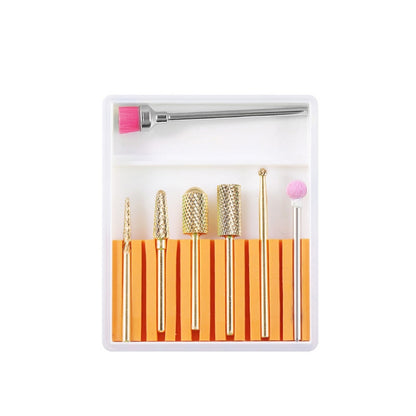 Nail Art Ceramic Tungsten Steel Alloy Grinding Heads Set Grinder Polishing Tool, Color Classification: GH-02 - Grinding Tools & Accessories by PMC Jewellery | Online Shopping South Africa | PMC Jewellery | Buy Now Pay Later Mobicred