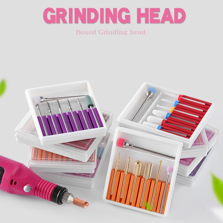 Nail Art Ceramic Tungsten Steel Alloy Grinding Heads Set Grinder Polishing Tool, Color Classification: GH-08 - Grinding Tools & Accessories by PMC Jewellery | Online Shopping South Africa | PMC Jewellery | Buy Now Pay Later Mobicred