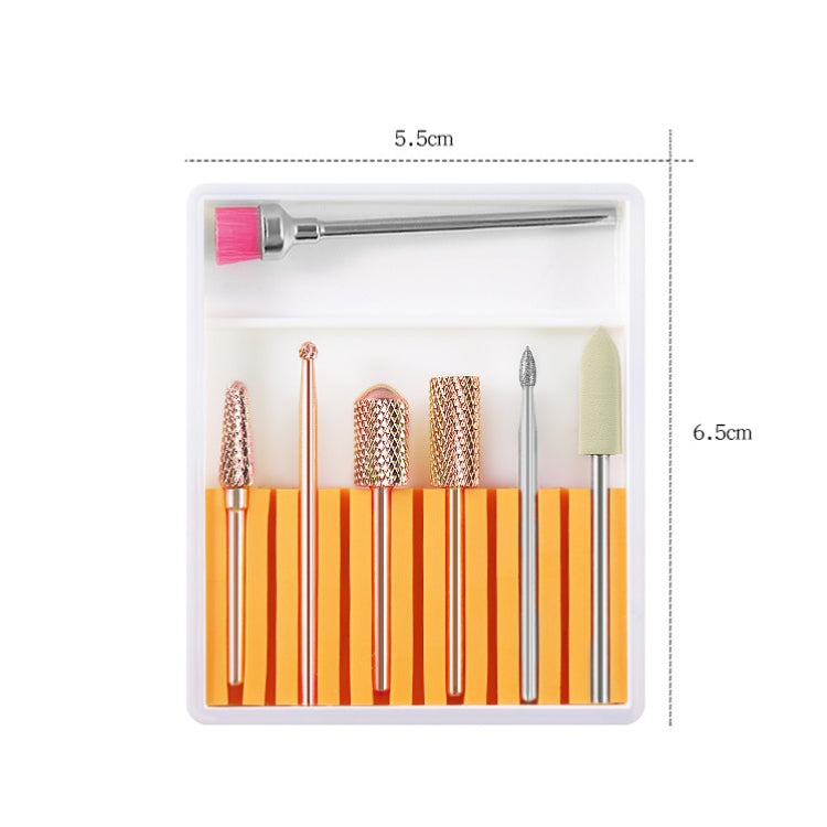 Nail Art Ceramic Tungsten Steel Alloy Grinding Heads Set Grinder Polishing Tool, Color Classification: GH-08 - Grinding Tools & Accessories by PMC Jewellery | Online Shopping South Africa | PMC Jewellery | Buy Now Pay Later Mobicred