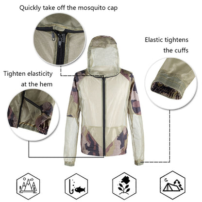 Camping Adventure Anti-Mosquito Bite Suit Summer Outdoor Fishing Breathable Mesh Anti-Mosquito Suit, Specification: Anti-mosquito Clothing(S / M) - Anti-mosquito Clothing by PMC Jewellery | Online Shopping South Africa | PMC Jewellery | Buy Now Pay Later Mobicred