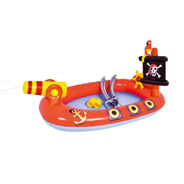 Home Large Cartoon Animal Drama Pool Water Spray Inflatable Swimming Pool Slide Pool(Pirate) - Paddling Pools & Accessories by PMC Jewellery | Online Shopping South Africa | PMC Jewellery