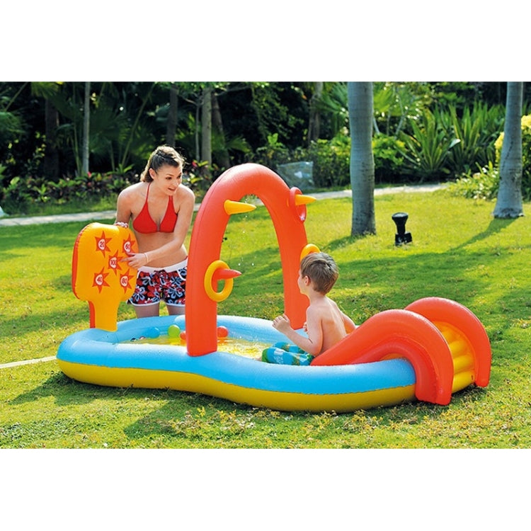 Home Large Cartoon Animal Drama Pool Water Spray Inflatable Swimming Pool Slide Pool(Pirate) - Paddling Pools & Accessories by PMC Jewellery | Online Shopping South Africa | PMC Jewellery