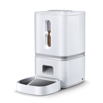 7L Smart Pet Feeder Timed Quantitative Large Window Cat And Dog Food Dispenser, Plug Type: EU Plug - Food Bowls by PMC Jewellery | Online Shopping South Africa | PMC Jewellery