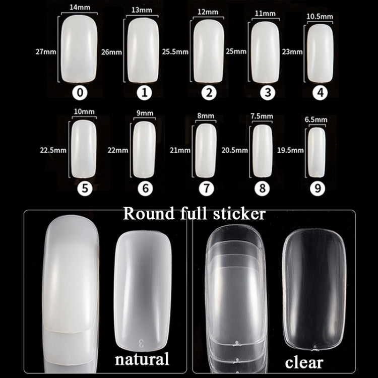 Manicure Tool  Set Fingernails Word Cut Set, Specification: Transparent Full Post - Nail Art Equipment by PMC Jewellery | Online Shopping South Africa | PMC Jewellery | Buy Now Pay Later Mobicred