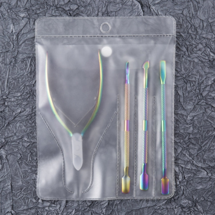 FABIYAN Stainless Steel Dead Skin Shear Steel Push Nail Art Tool Set, Specification:   Set 12 - Nail Clipper by PMC Jewellery | Online Shopping South Africa | PMC Jewellery | Buy Now Pay Later Mobicred