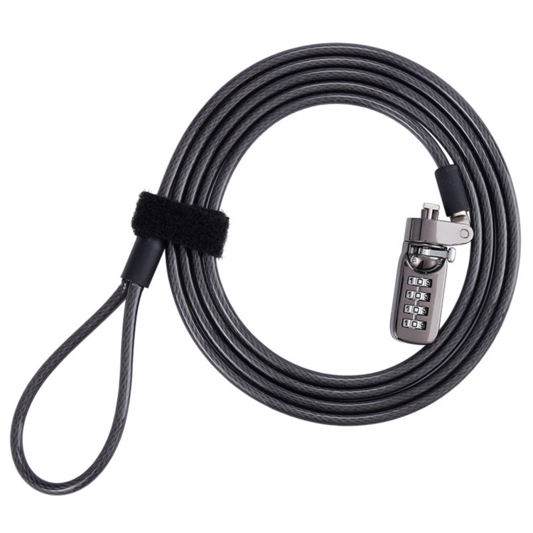 YF21067 Digital Device Anti-Theft Lock  Laptop Lock(Black) - Gadget by PMC Jewellery | Online Shopping South Africa | PMC Jewellery | Buy Now Pay Later Mobicred