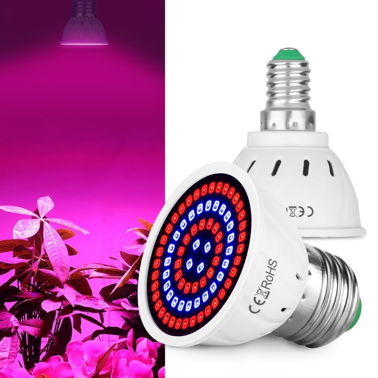 4 PCS LED Plant Growth Lamp Red Blue Spectrum Plant Fill Light, Power: E27 80 Beads - LED Grow Lights by PMC Jewellery | Online Shopping South Africa | PMC Jewellery