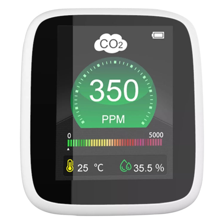 DM1308 CO2 Monitor Tester Indoor Air Quality 400-5000ppm Digital Carbon Dioxide Temperature Humidity NDIR Sensor - Air & Water Quality Tester by PMC Jewellery | Online Shopping South Africa | PMC Jewellery | Buy Now Pay Later Mobicred