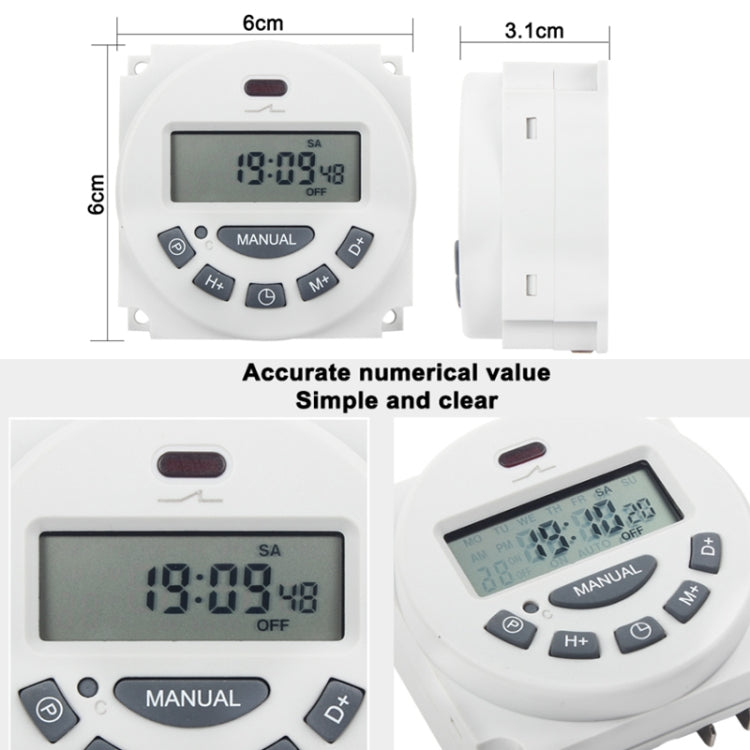 24V L701 Small Timing Microcomputer Time Control Switching Power Supply Timing Switch - Smart Switch by PMC TechLife | Online Shopping South Africa | PMC TechLife | Buy Now Pay Later Mobicred