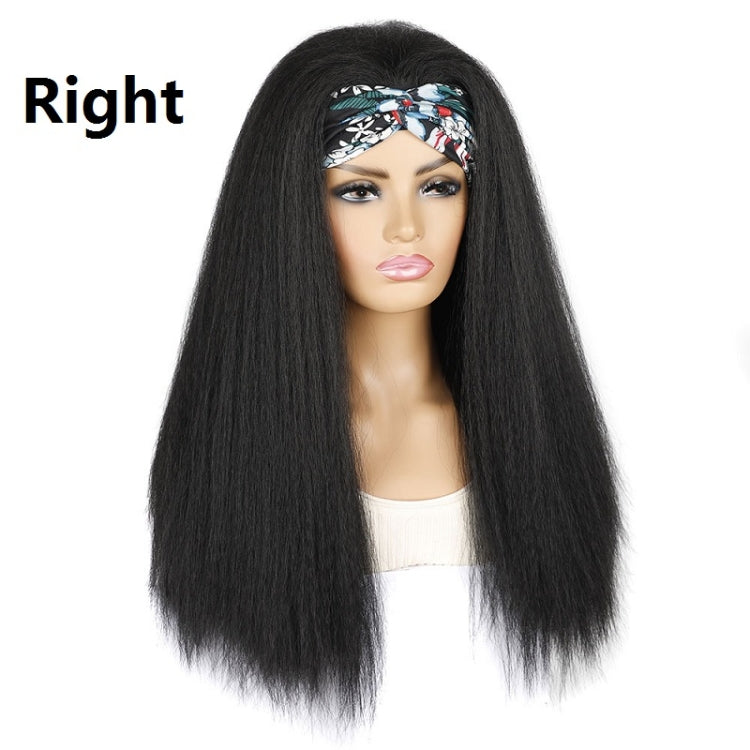 Turban Headband Corn Beard Long Hair Wig Headgear, Color Classification: 4 # XC - free shipping - PMC TechLife - Order now!